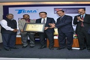 Sh. P. Udayakumar, Director (P&M) attended a programme organised by TEMA  and CMAI on 4th March,2017 and received Leadership Award.
