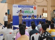 NSIC, Technical Services Centre, RAJKOT, organized a Job Mela on 8th September 2017 at its premises. Dr. C.H.Vithlani, Principal, Government Engineering College, Rajkot inaugurated the Job Mela as Chief Guest and advised the participants to be more confident in facing the interviews and lauded the efforts of NTSC Rajkot in bringing the Job seekers and Job providers in a single platform. 
In this Job Mela, 18 MSME units participated to select suitably trained manpower. More than188 Youth attended the Job Mela out of which 88 candidates got preliminary selected, who will be called for final selection to the respective units.
Sh. Venkatachalapathi Udaiyar, General Manager, NTSC Rajkot, explained the importance of Job Mela and the future plans of introducing new placement oriented Hi-tech skill development training programmes in the area.

<br/>
<a target="_blank"  href="https://www.facebook.com/NSICLTD/photos/pcb.1549670771737597/1549663775071630/?type=3&theater"><font color="#FF6600"><p align="right">Click here to view  more images.</p></font></a> 
<p align="right">
<font color="#A9A9A9" align="right">Sept 13, 2017 </font></p>