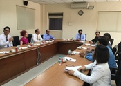 Delegation from Taiwan visited NSIC Technical Services Center, Okhla, New Delhi and taken tour to the NSIC`s Advance Training center. The delegation comprise of government officials and industry representatives appreciated the efforts of NSIC for creating modern facilities for imparting practical training. 
The visiting delegates expressed desire to associate with "Center of Excellence for Industry 4.0" proposed to be set by NSIC in association with National Productivity Council, India.
<br/>
May 11, 2017 